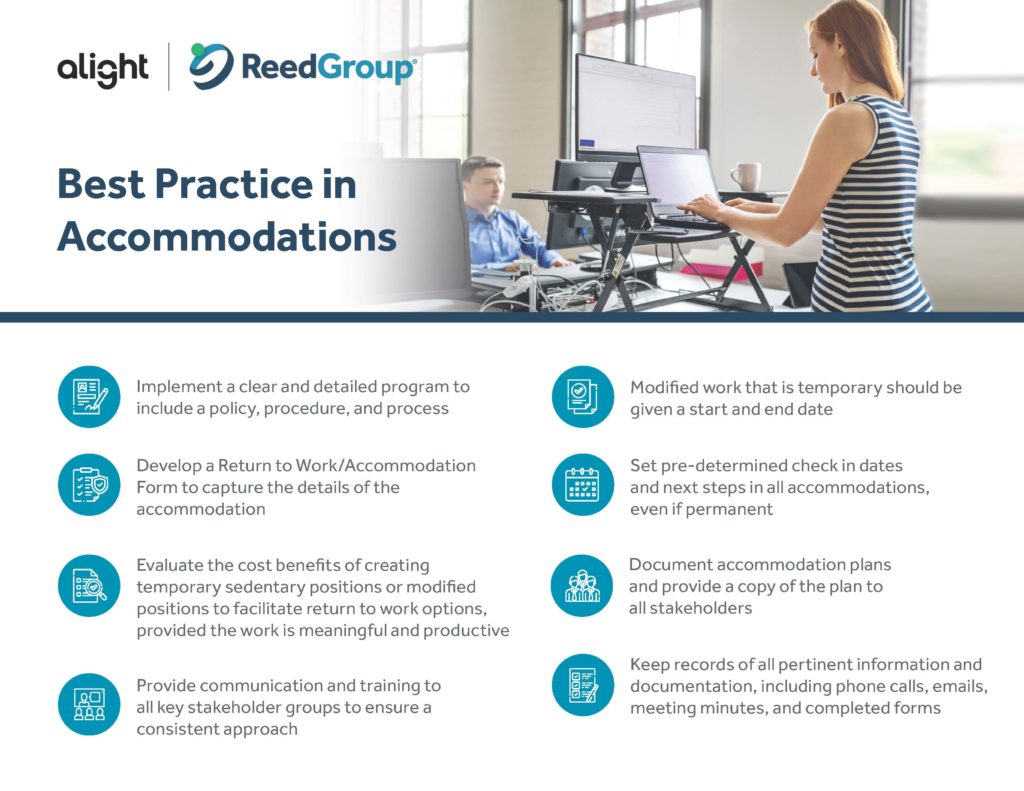 Best Practices in Accommodation